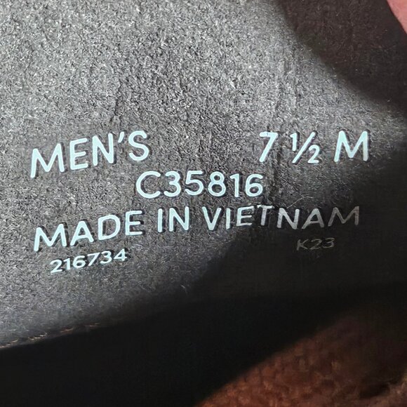 Men's Tan Cole Haan Grand Crosscourt Modern Tennis Sneakers SIZE 7 1/2 M - Picture 6 of 8